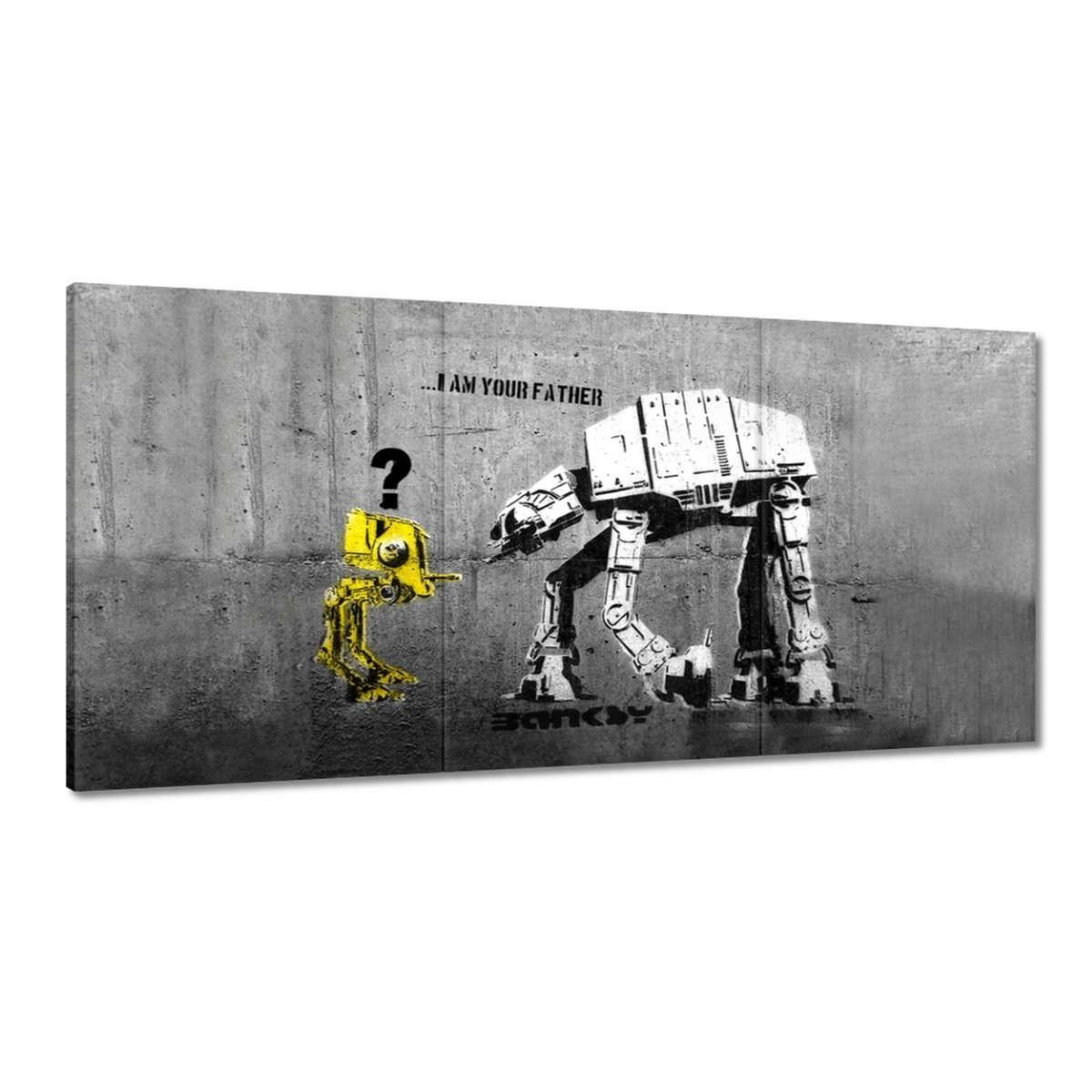 Obrazy 180x90 Banksy I am your father