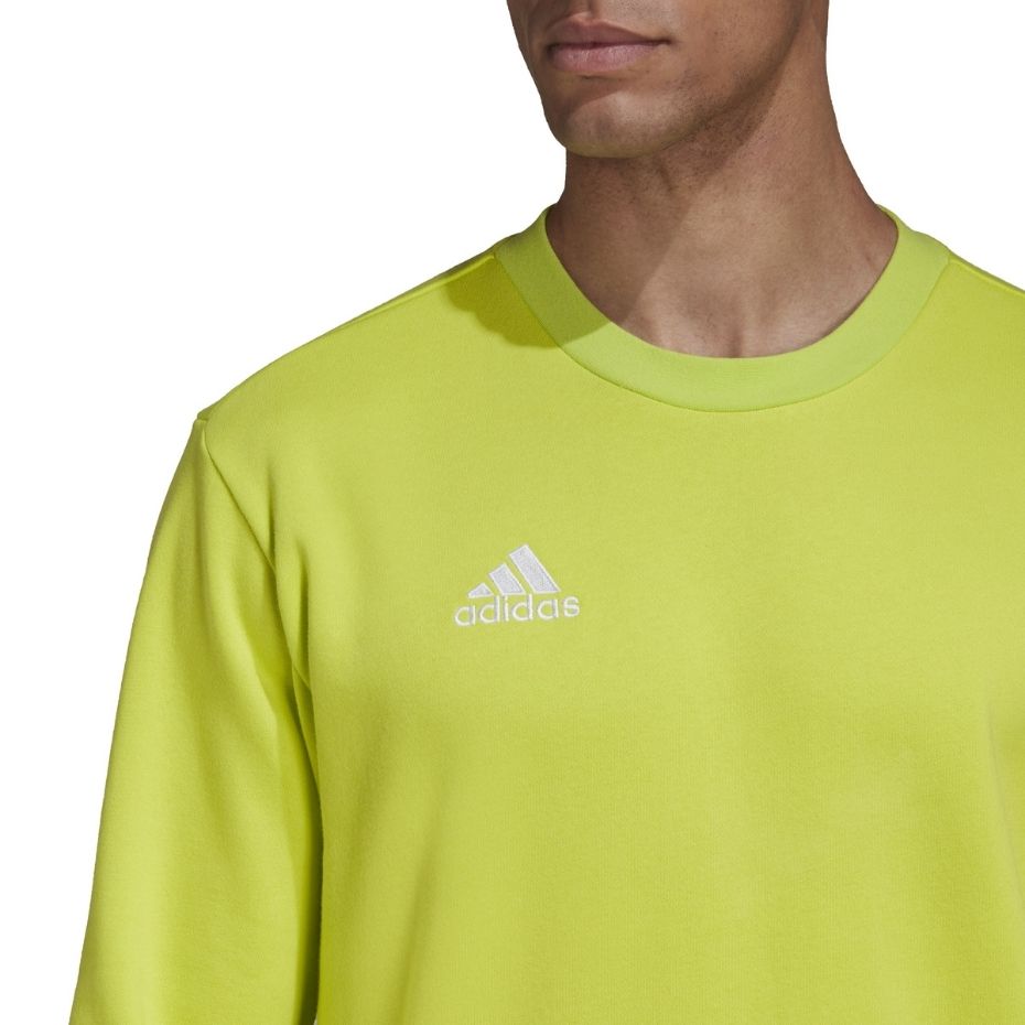 BLUZA MĘSKA ADIDAS Entrada 22 DRESOWA limonkowa L Rozmiar XL