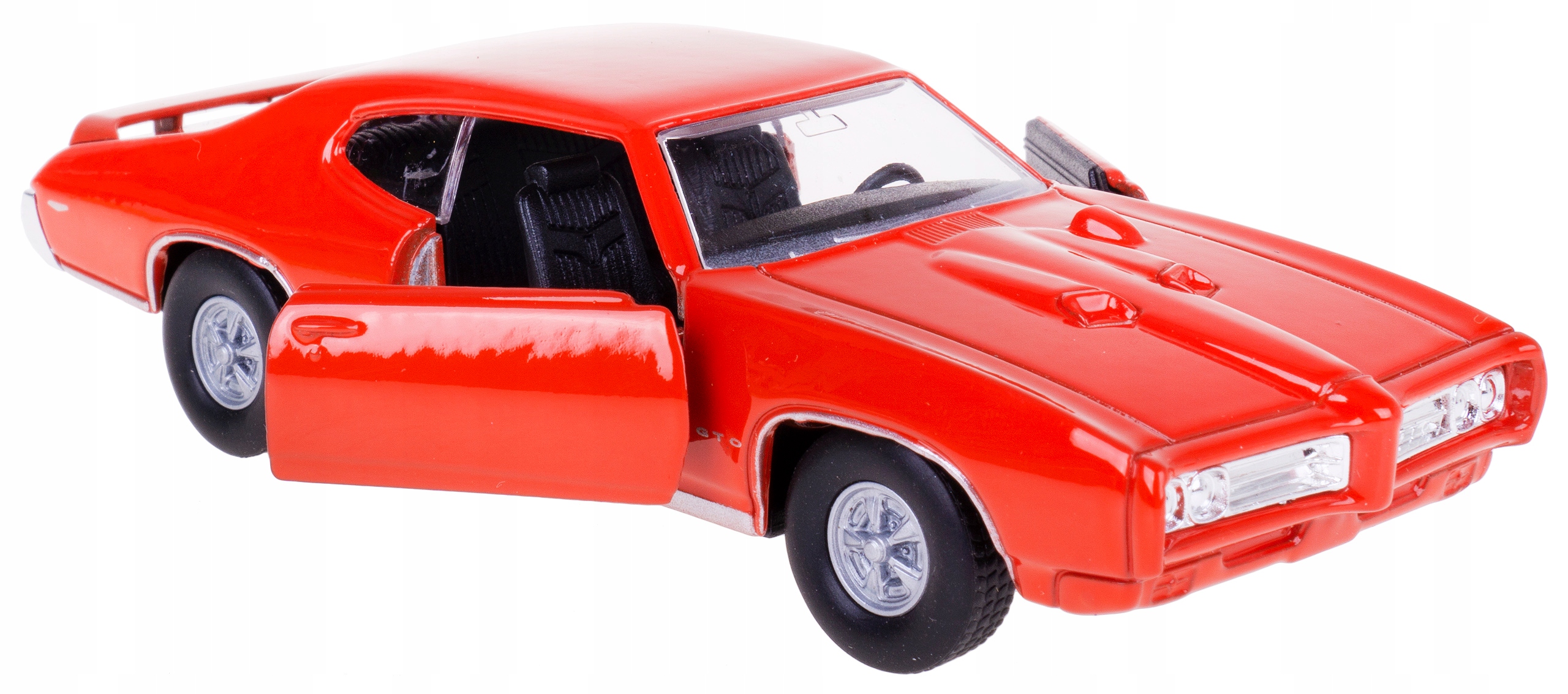 

Pontiac Gto 1969 Model Metalowy Welly 1:34/39 Czer