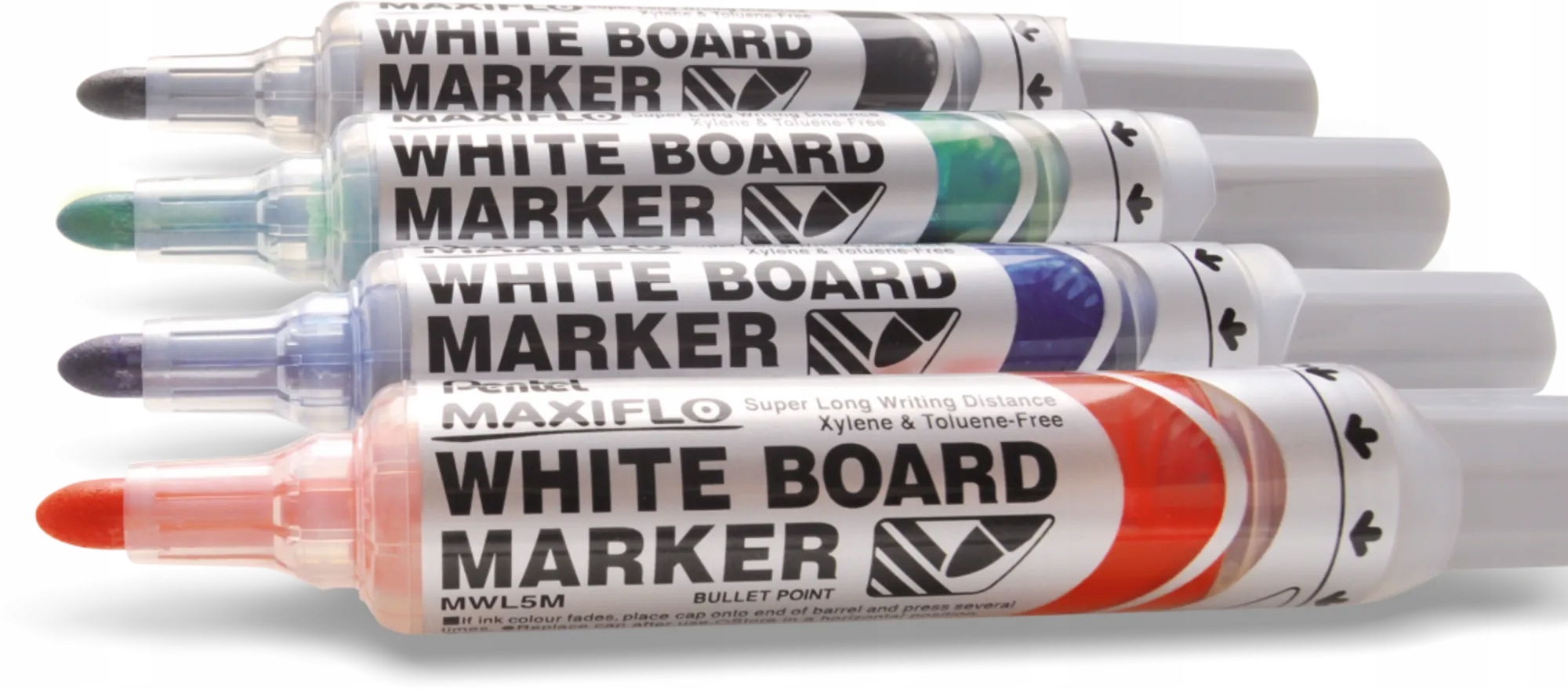 MARKER DO TABLIC SUCHOŚCIERALNY MAXIFLO PENTEL 6MM MWL5M CZERWONY Marka Pentel