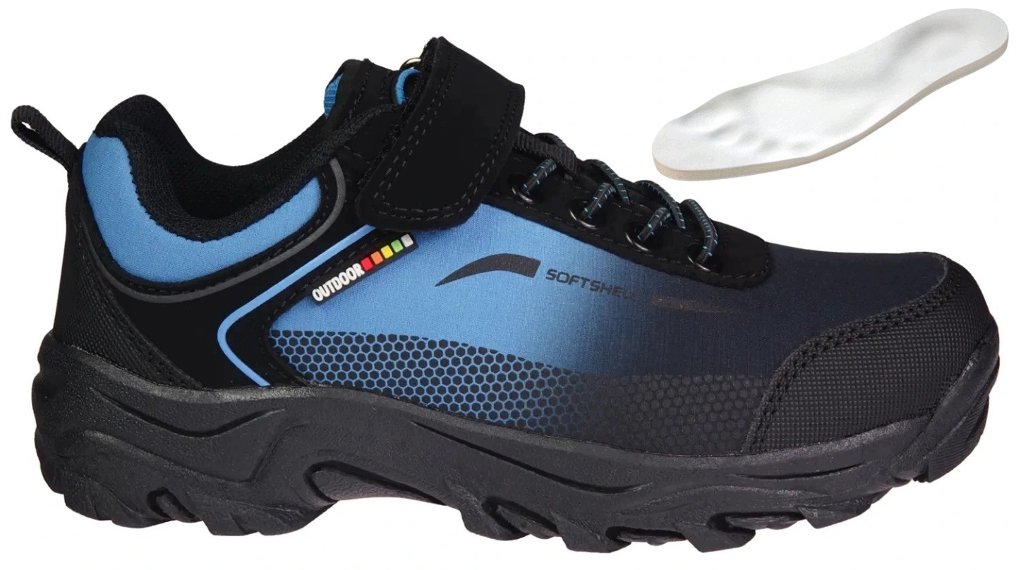 Dziecięce buty srortowe softshell American Club CWT292BU niebieskie 35