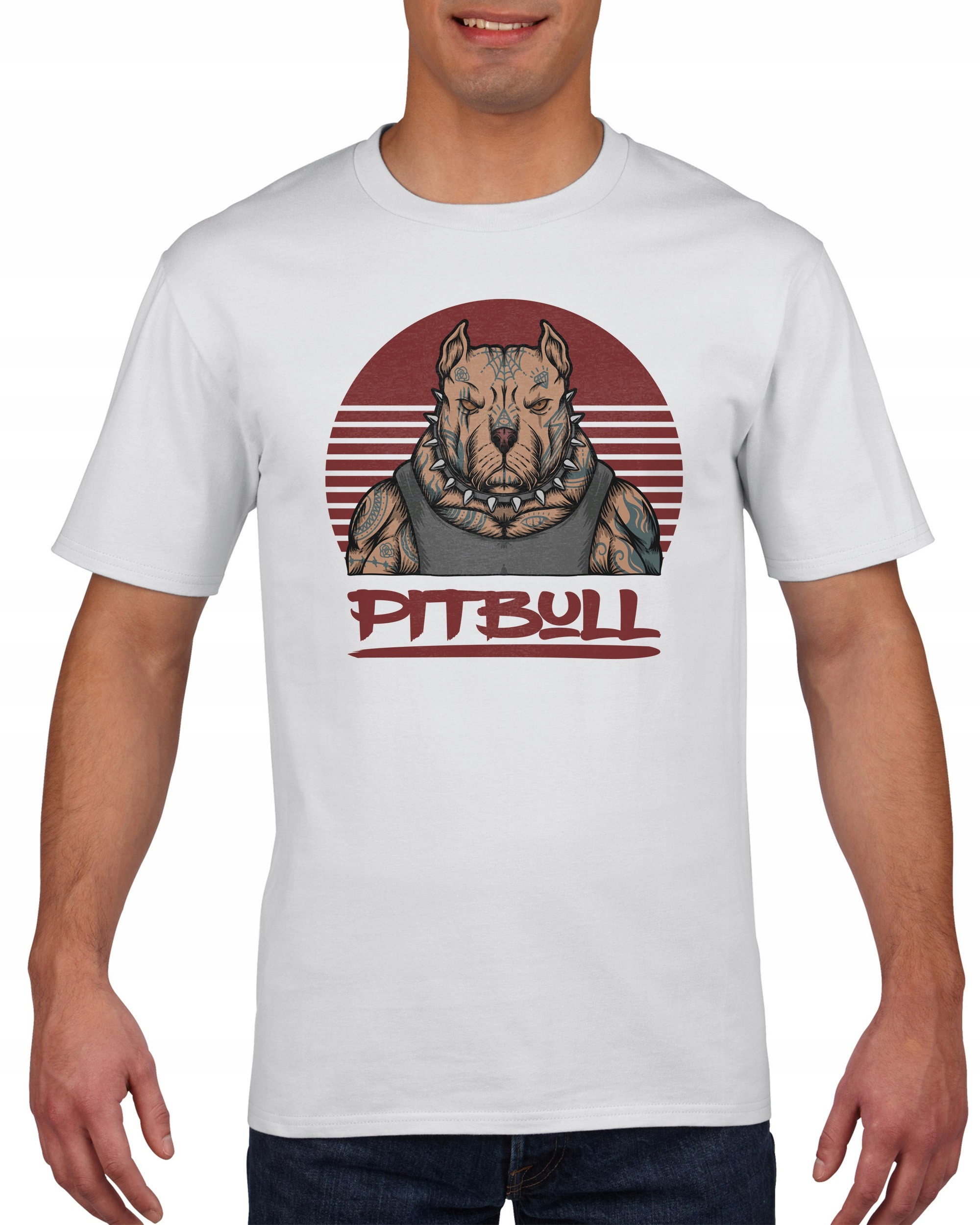 

Koszulka meska Pitbull Pies Dog S