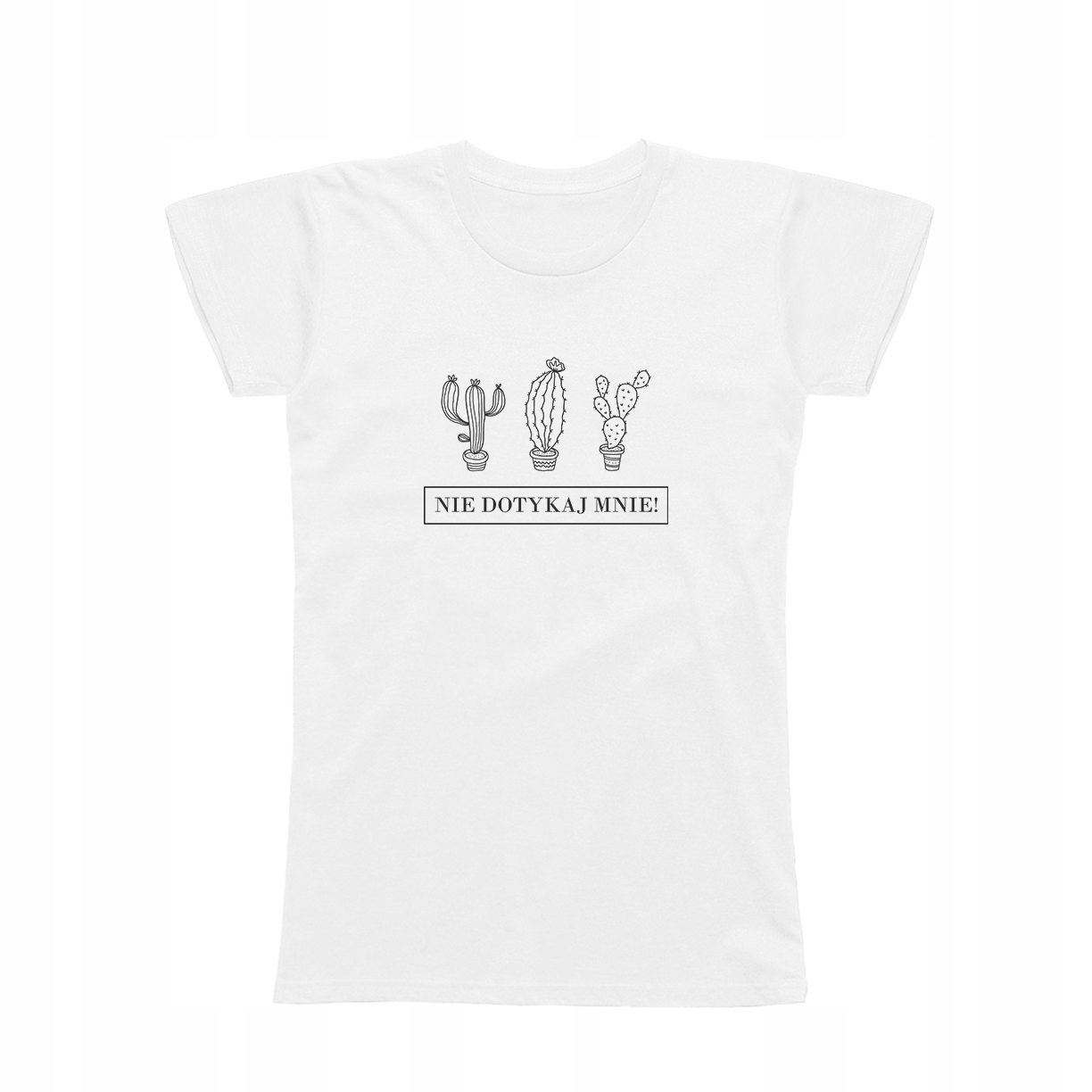 

XL - Koszulka T-shirt Nie Dotykaj Mnie Kaktus