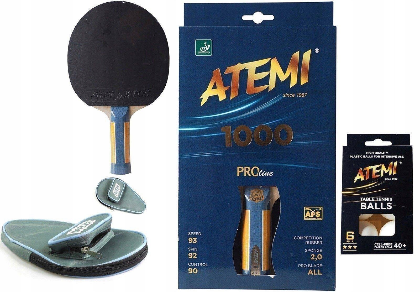 Tenisová raketa Atemi 1000 An obal míčky***