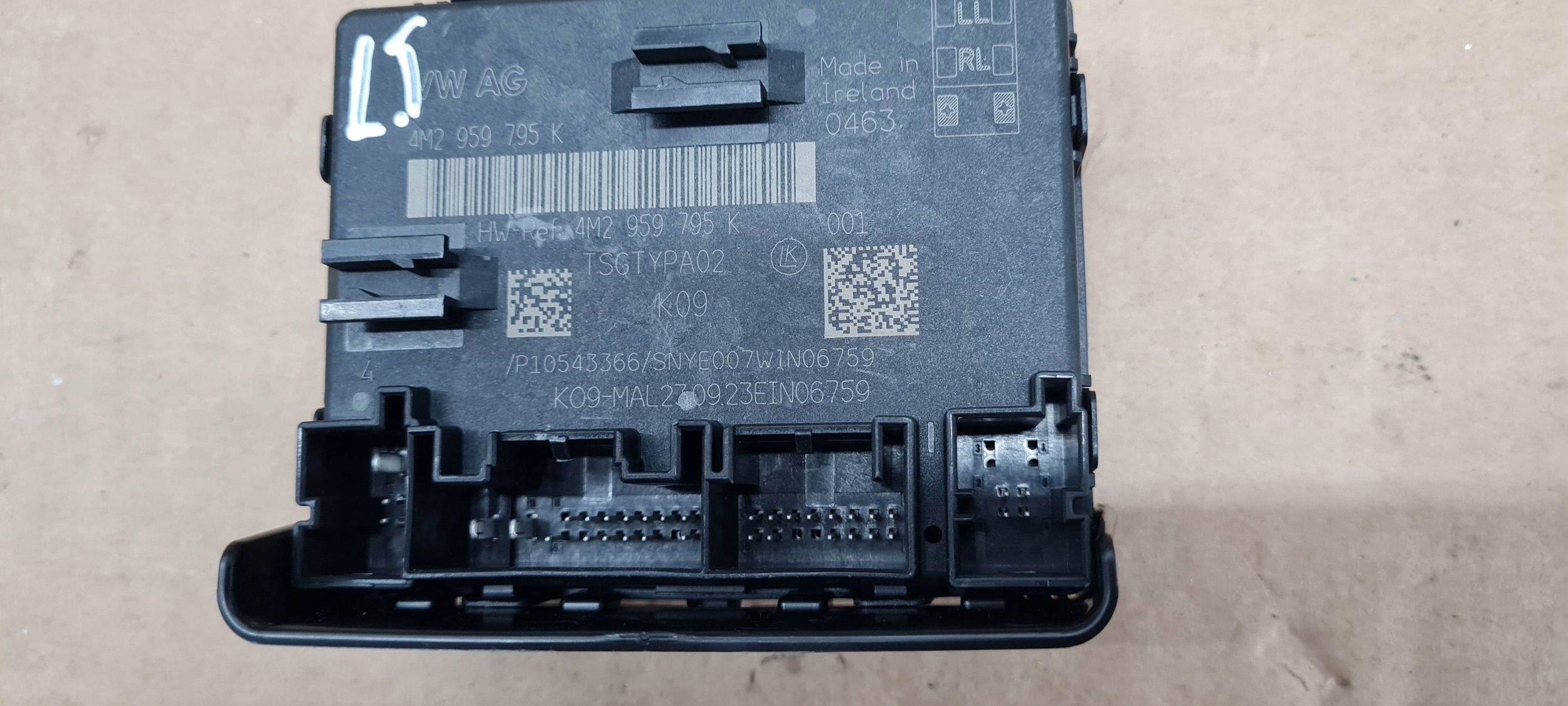 SQ5 80A module control unit door left right rear part SPORTBACK 4M2959795K