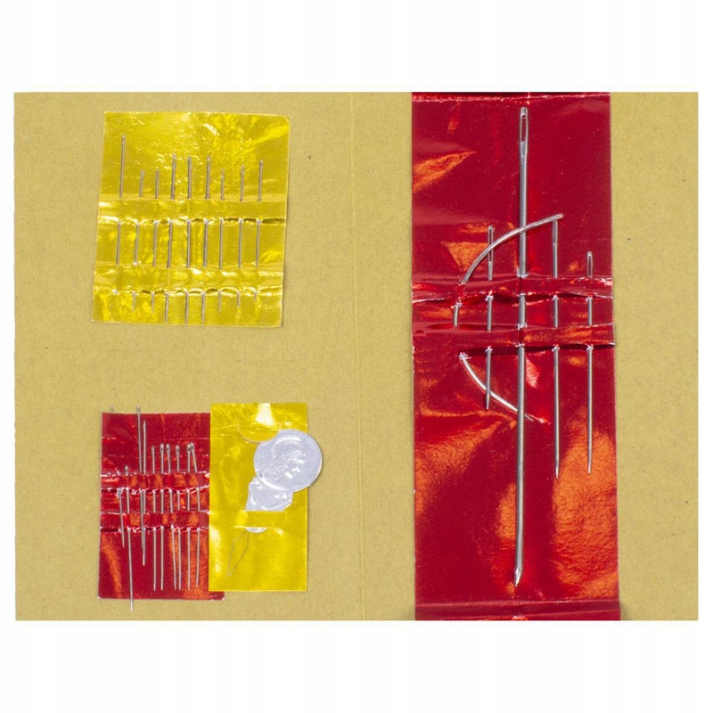 Karnet igieł do ręcznego szycia INDIANIN 24 szt. Marka Inna