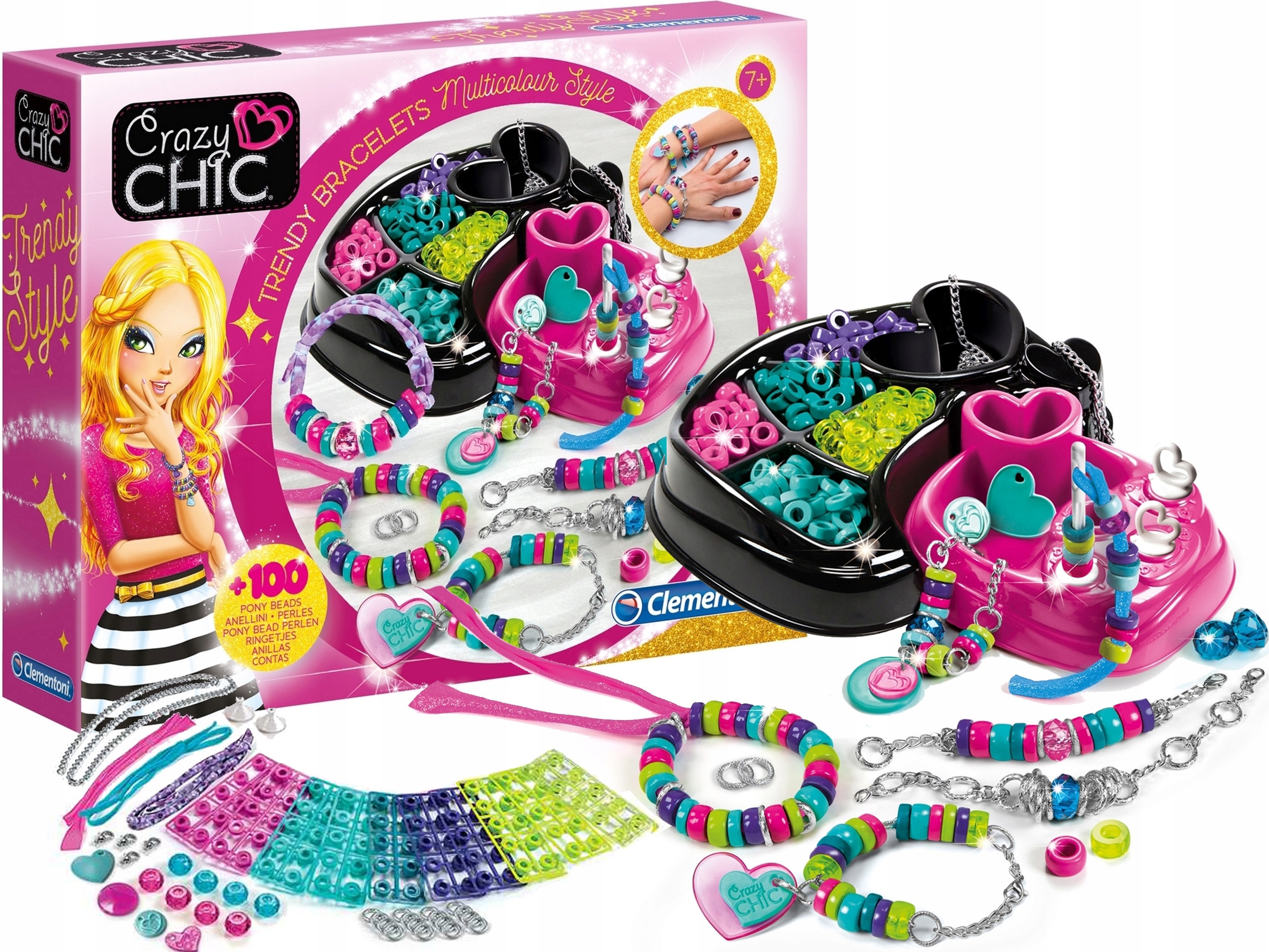 

Clementoni Crazy Chic Biżuteria Multicolour Style
