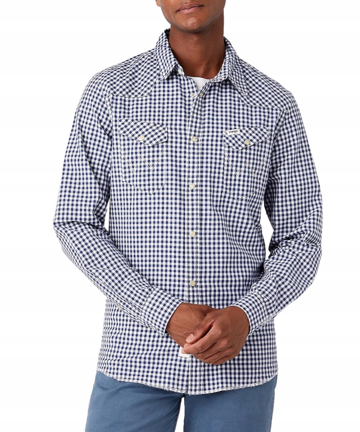 

Koszula Wrangler Western Shirt W5C2CIX9I Blue L