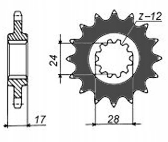 ZESTAW NAPĘDOWY DID HONDA CB 600F HORNET 98-06 Producent DID