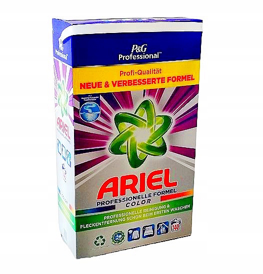 Levně Prášek na praní Ariel Professional 140 praní barva