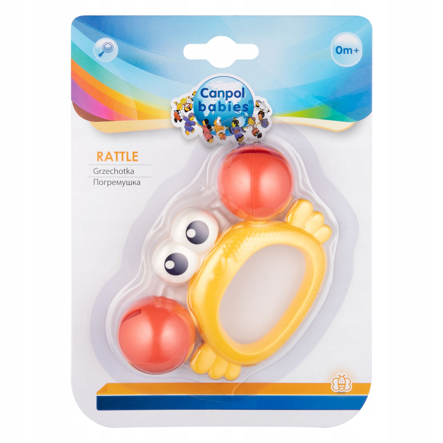 CANPOL GRZECHOTKA ZABAWKA KRAB 0m+ Marka Canpol