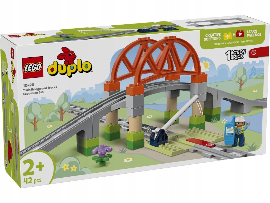 Lego 10426 Duplo Most a železniční tratě – rozšiřující sada