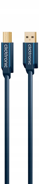 Kabel USB 3.0 M/M A-B do drukarek skanera HD 3m Producent Clicktronic