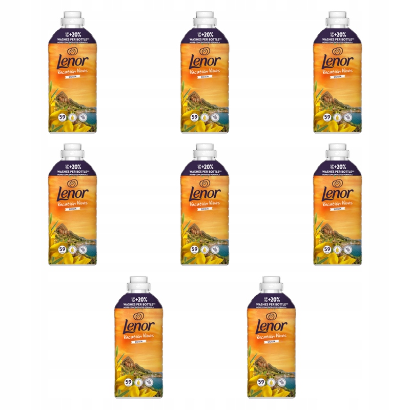 Lenor Tekutá aviváž Sicilia 1.239 l, 59 praní X8