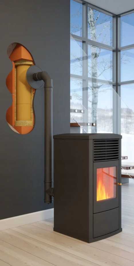 Złączka żeńska Darco SPKP fi 80mm pellet Marka Darco