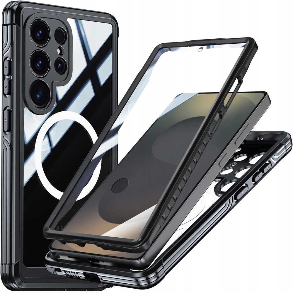 Etui Pancerne Full Protect 360° do Magsafe Obudowa Do Galaxy S25 Ultra