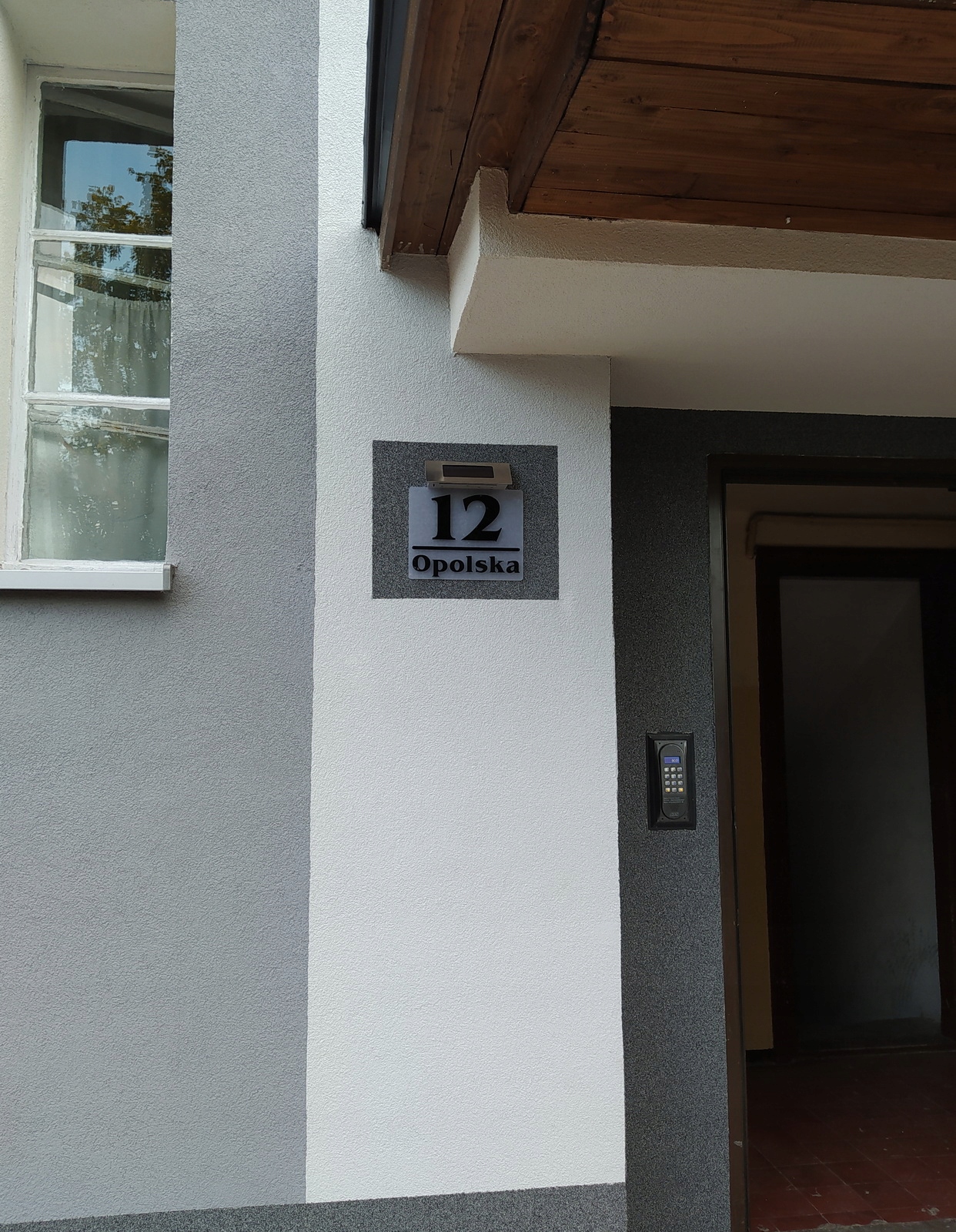 Tabliczka adresowa LED panel fotowoltaiczny solar Marka inna