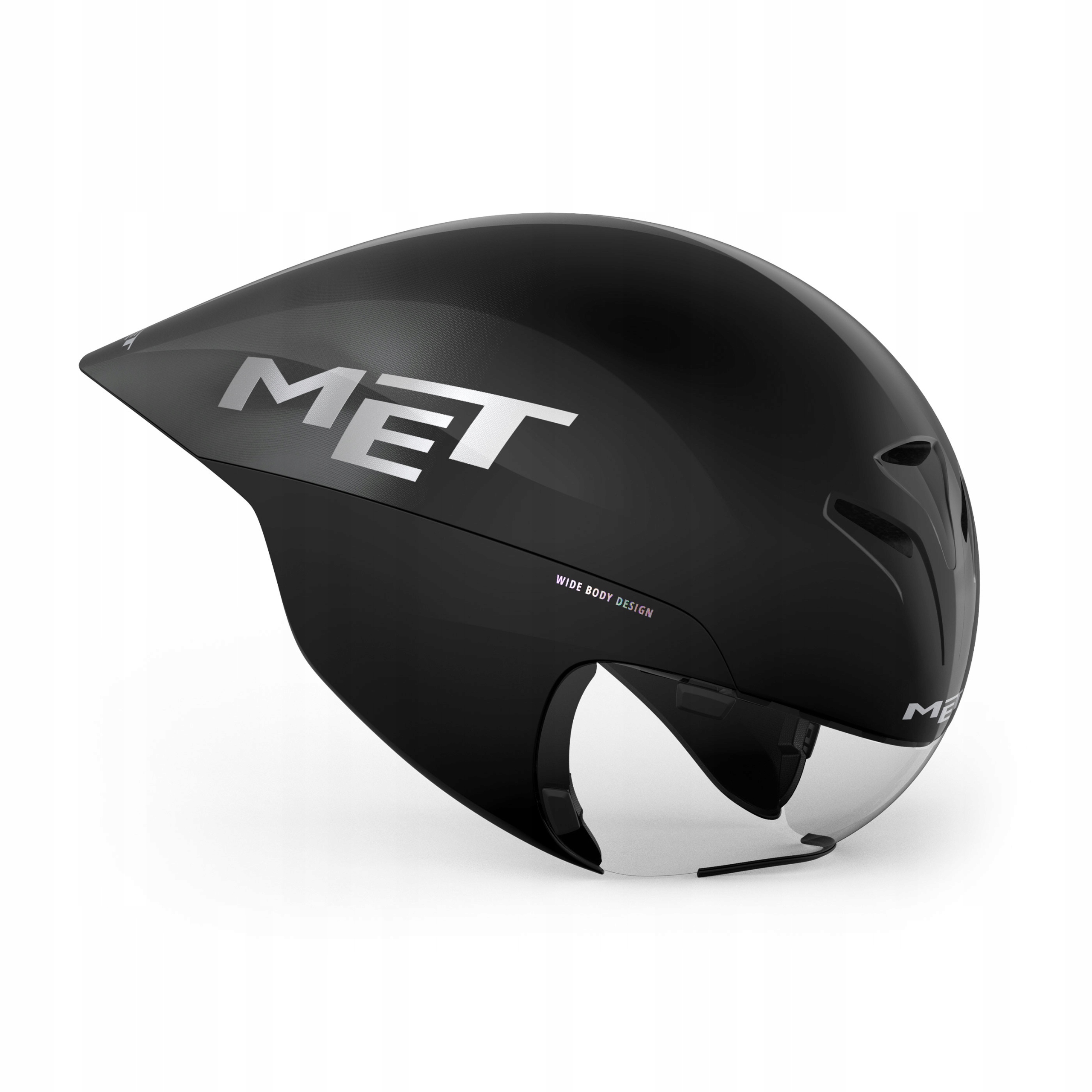 Helma Met Drone Wide Body II Medium černá metallic glossy