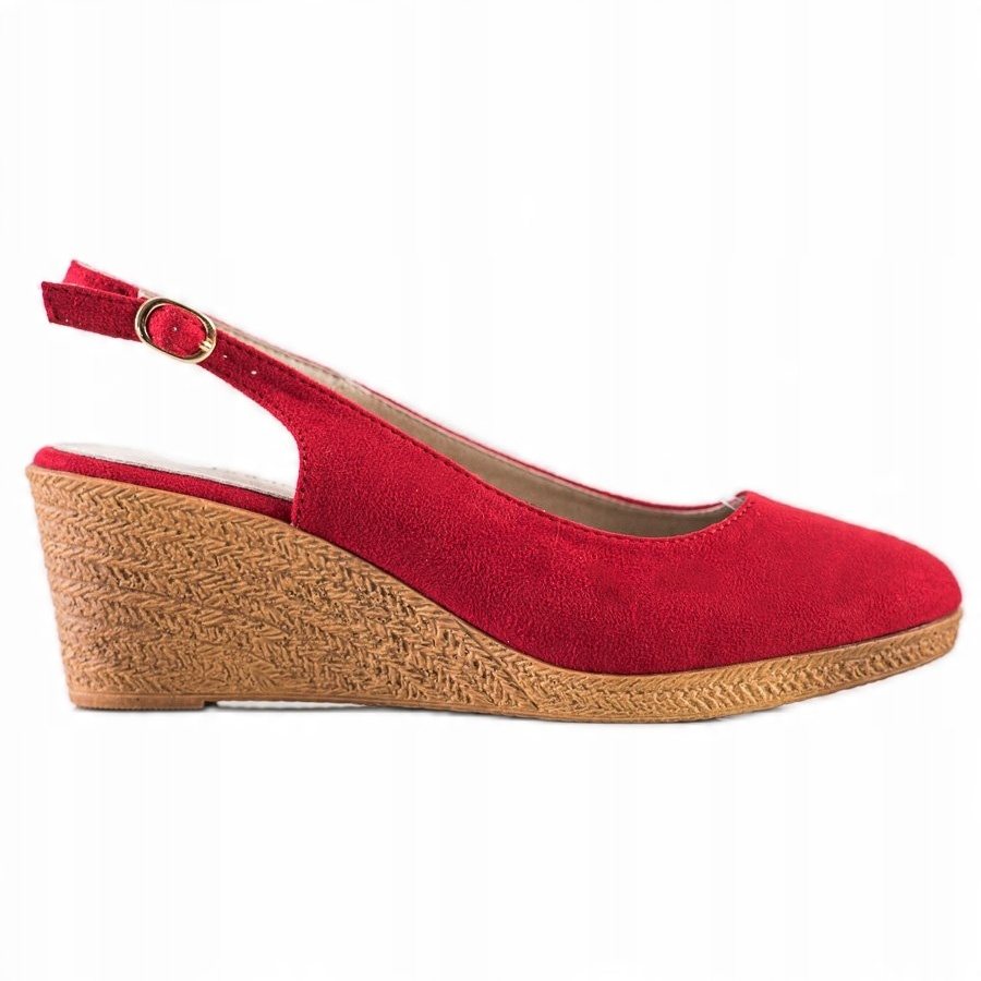 

Czerwone Skóra ekologiczna Buty Goodin r.38