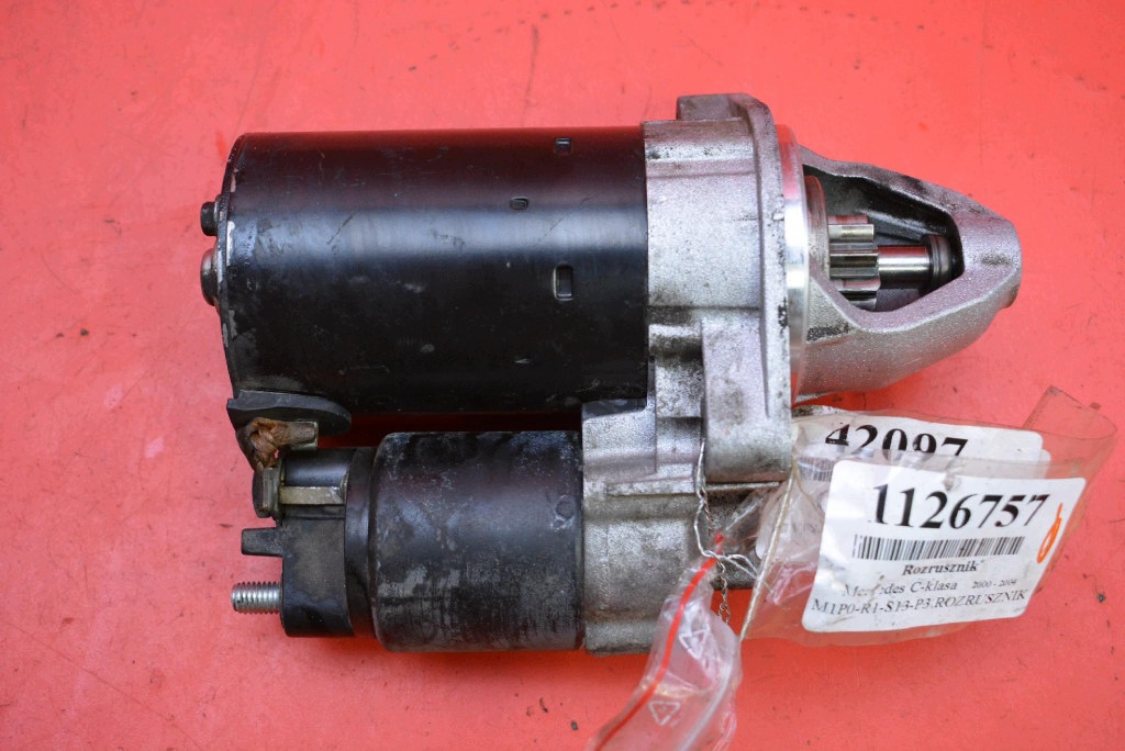 starter test A0051513901 000107406 MERCEDES C-KLASA W203 1.8 compressor;