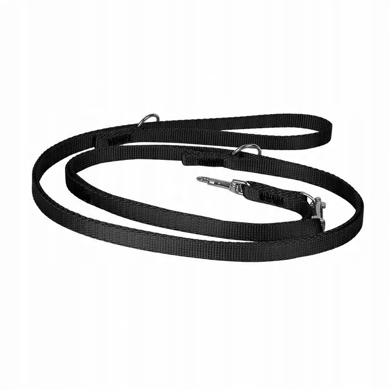 

Chaba smycz taśma regulowana 16 mm Czarna