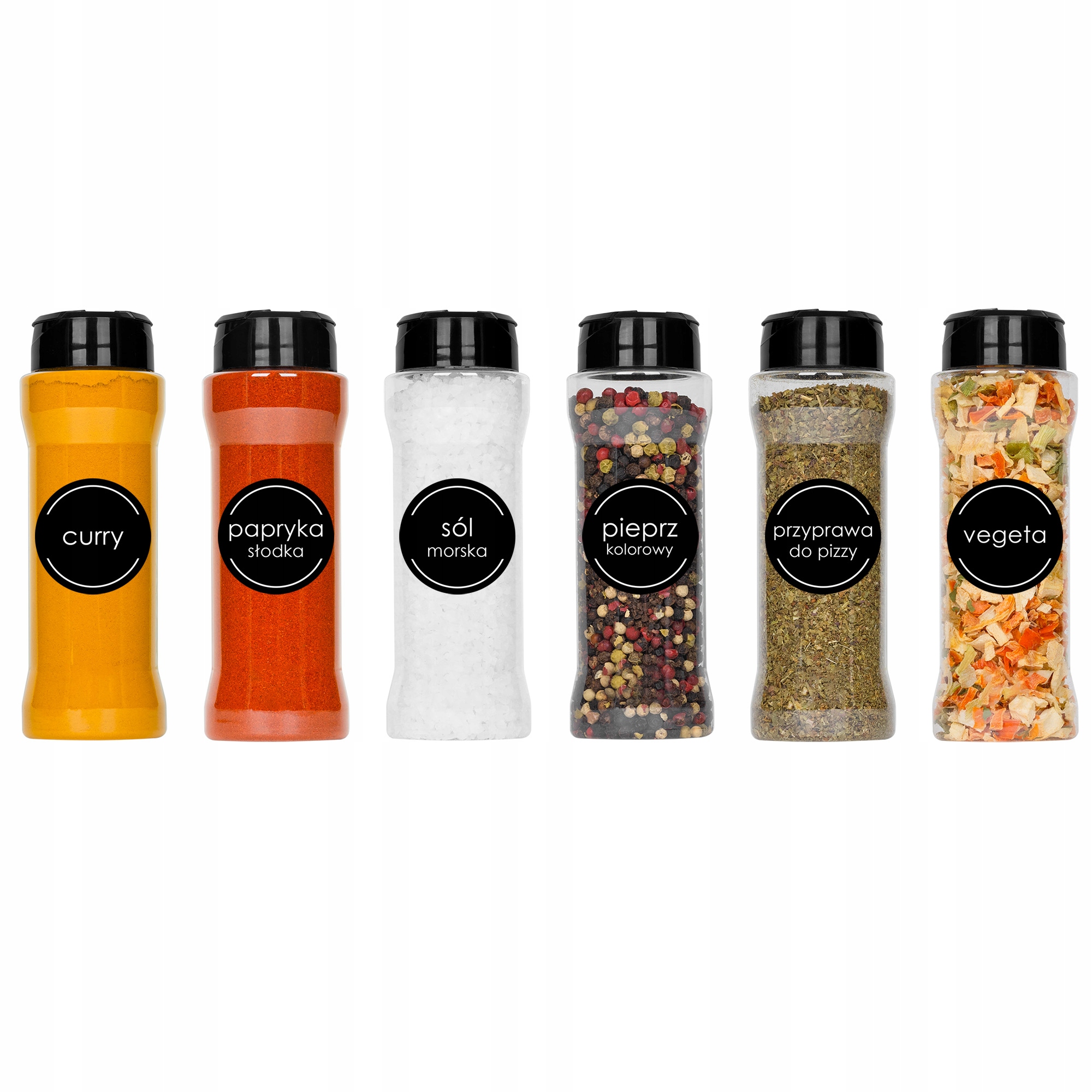 ETYKIETY SAMOPRZYLEPNE NA POJEMNIKI SŁOIKI PRZYPRAWY ZIOŁA 40mm FOLIA 72szt Waga produktu z opakowaniem jednostkowym 0.03 kg