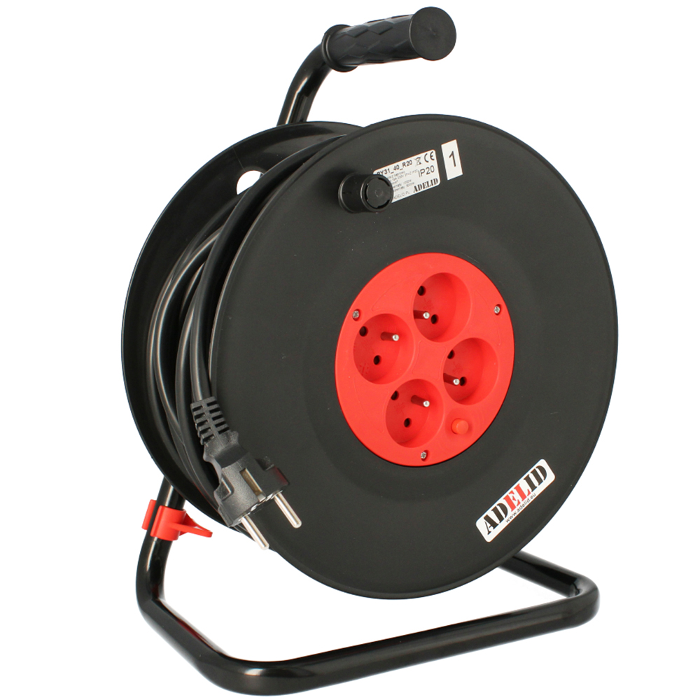 Predlžovací Kábel bubnový na bubne 50 m hrubý stavebný Wj