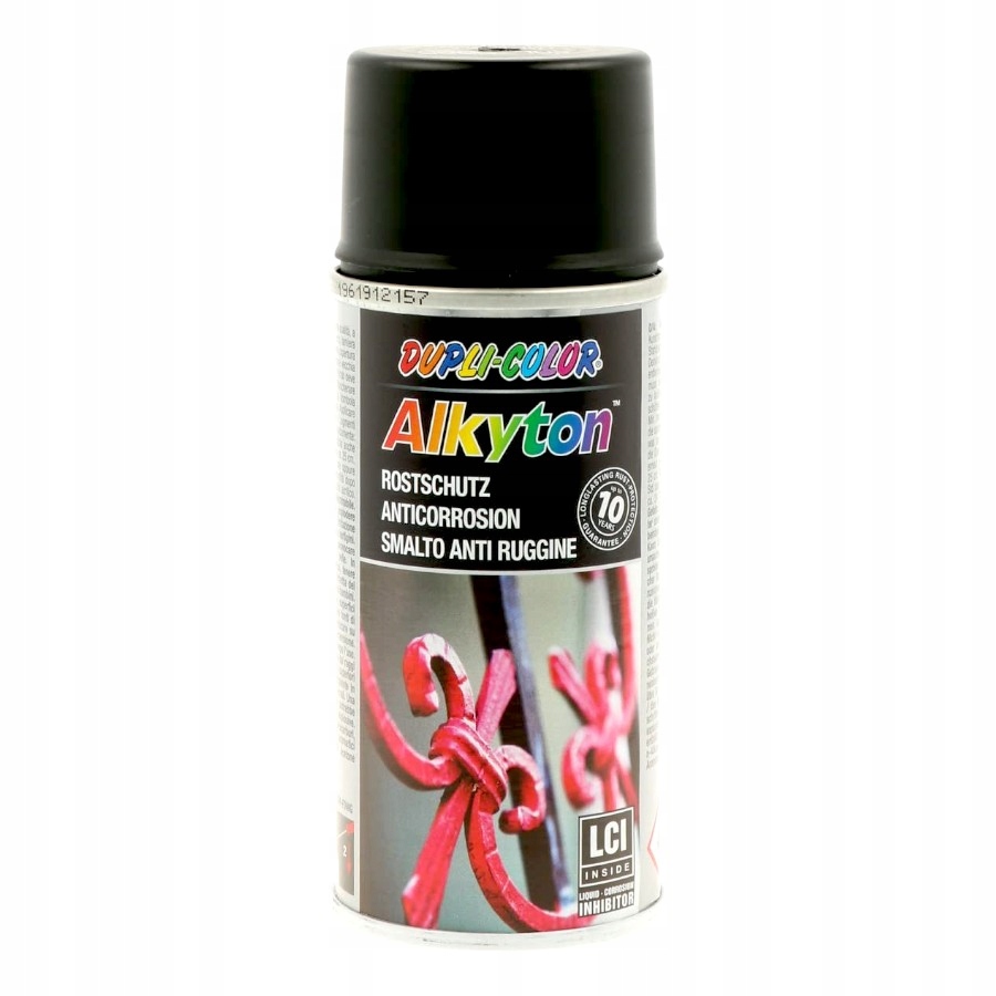 Lakier Spray Czarny Mat Antykorozyjny Ral 9005 Mat 150ML