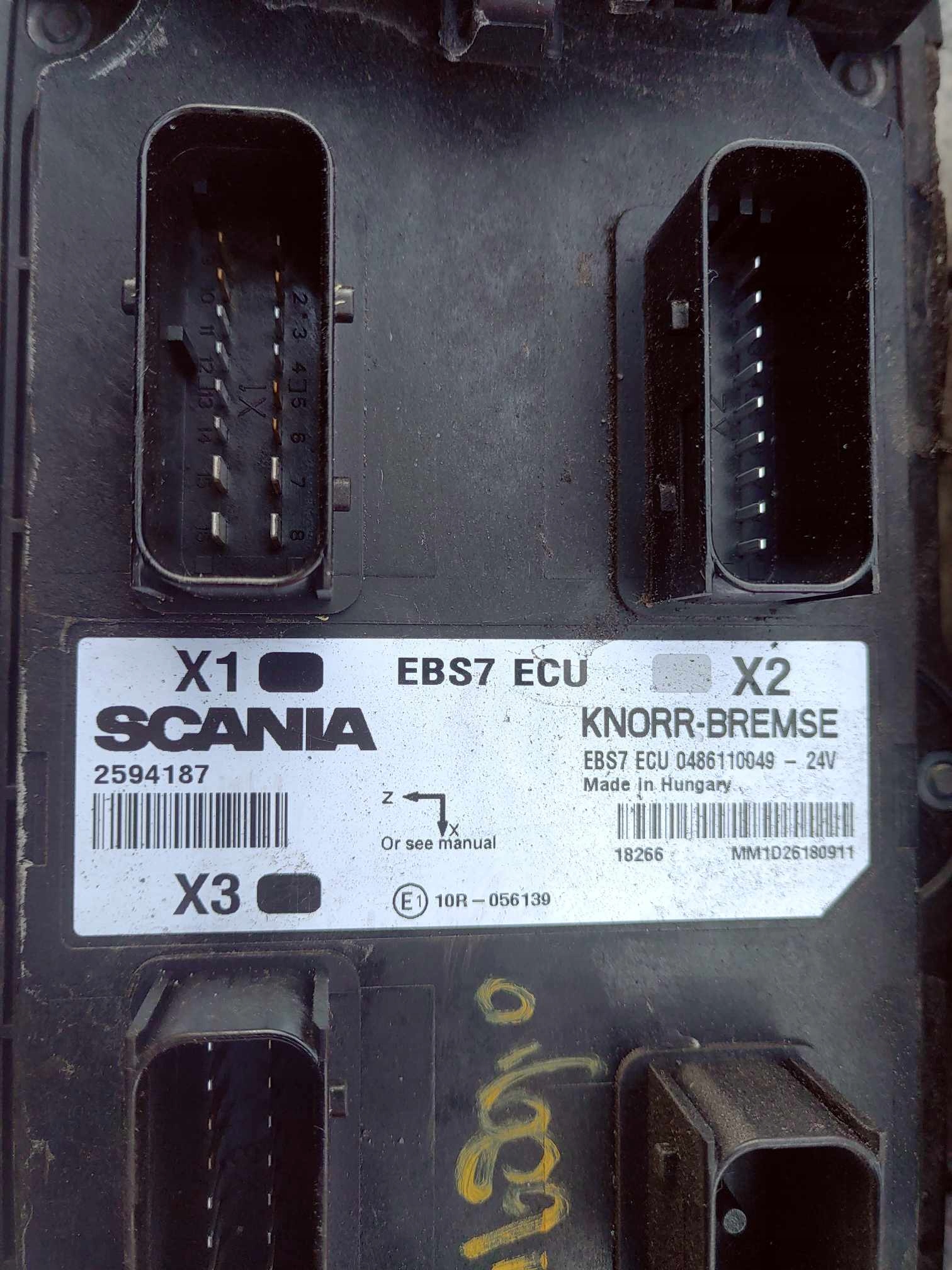 Sterownik EBS7 Scania R NGS 2594187