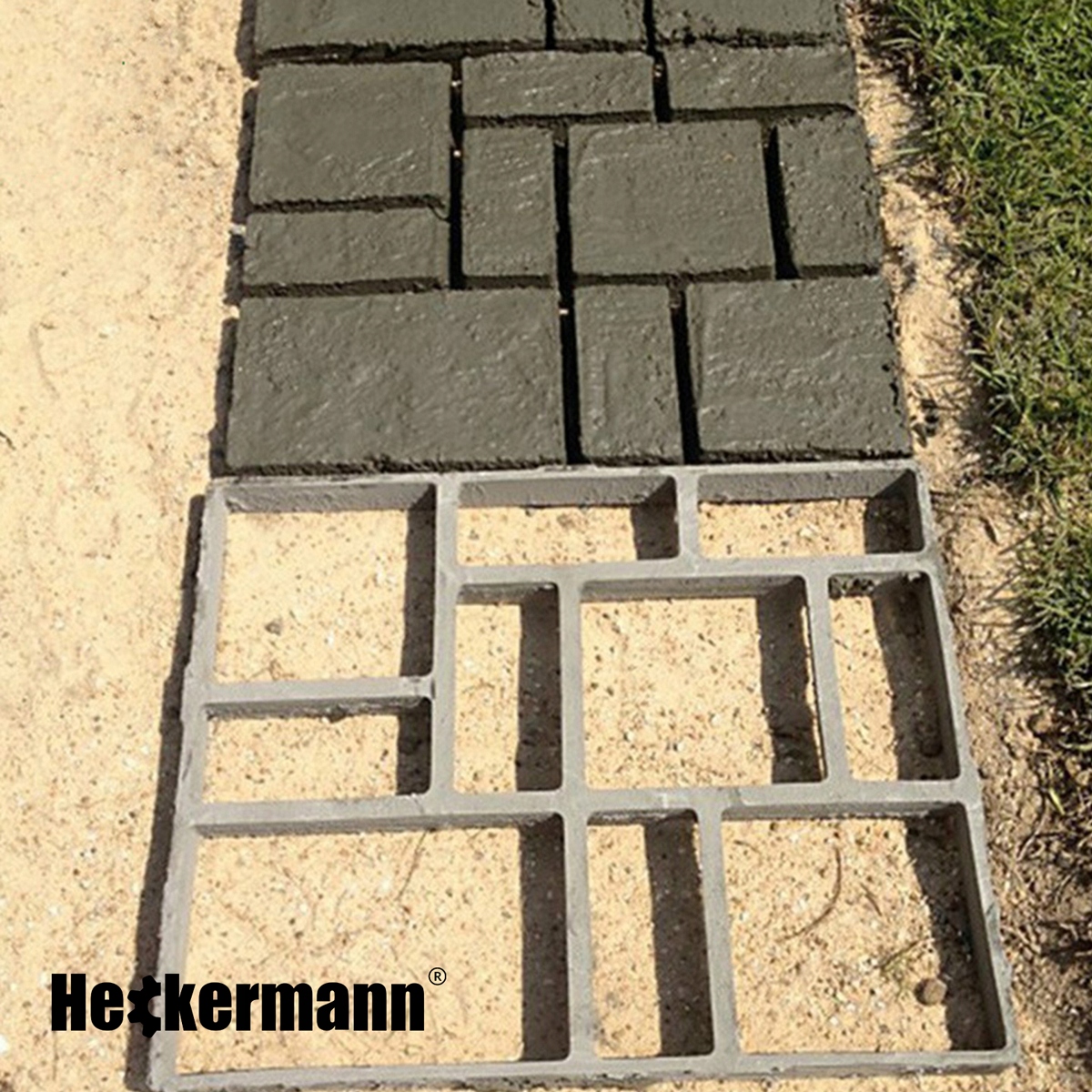 FORMA DO KOSTKI BRUKOWEJ KAMIENIA BETONU KOCIE ŁBY 45x40 cm Długość (cm) 45