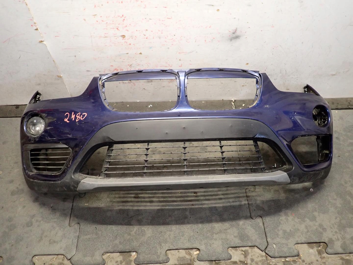 bumper front front BMW X1 F48 2016