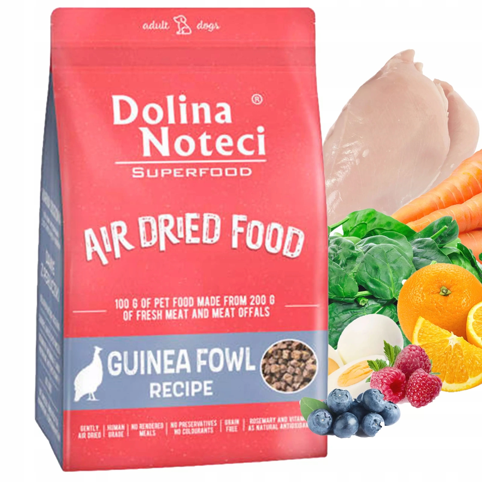 Levně Dolina Noteci Superfood Krmivo suché pro psa perlička 5 kg Bez obilovin
