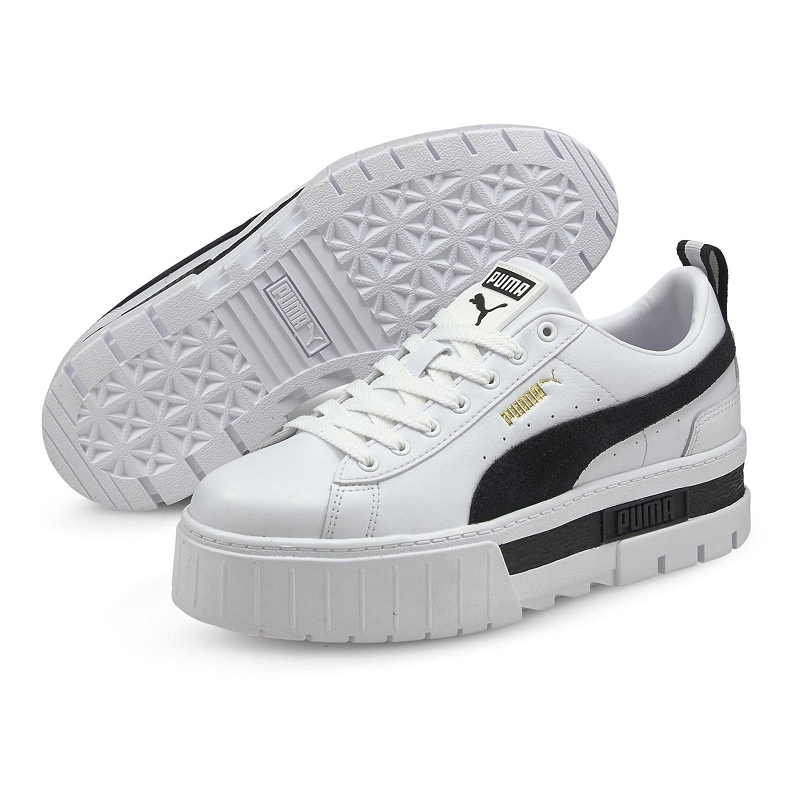 

Buty damskie Puma Mayze 38198301 białe modne 38.5