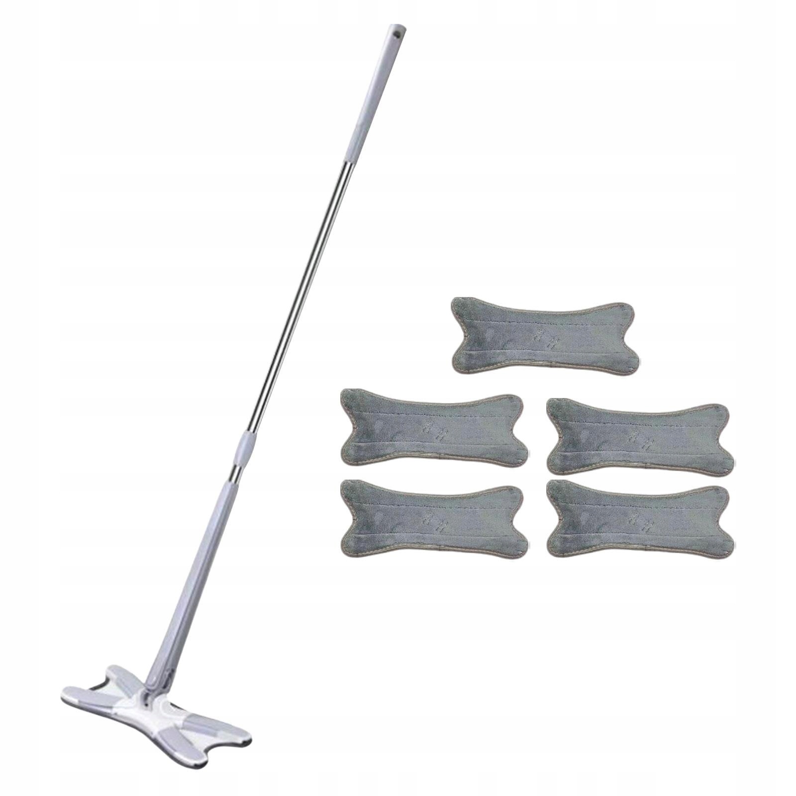 Płaski mop z mikrofibry wielokrotnego użytku x Type Płaski mop do podłóg w