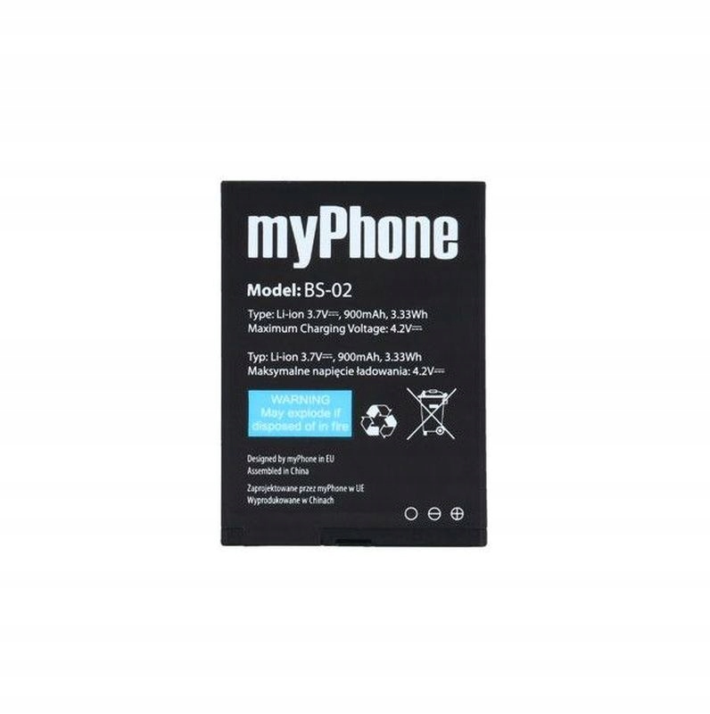 BATERIA MYPHONE 1075 / HALO 2 900 MAH BS-02 LTC MOB20B MOB10