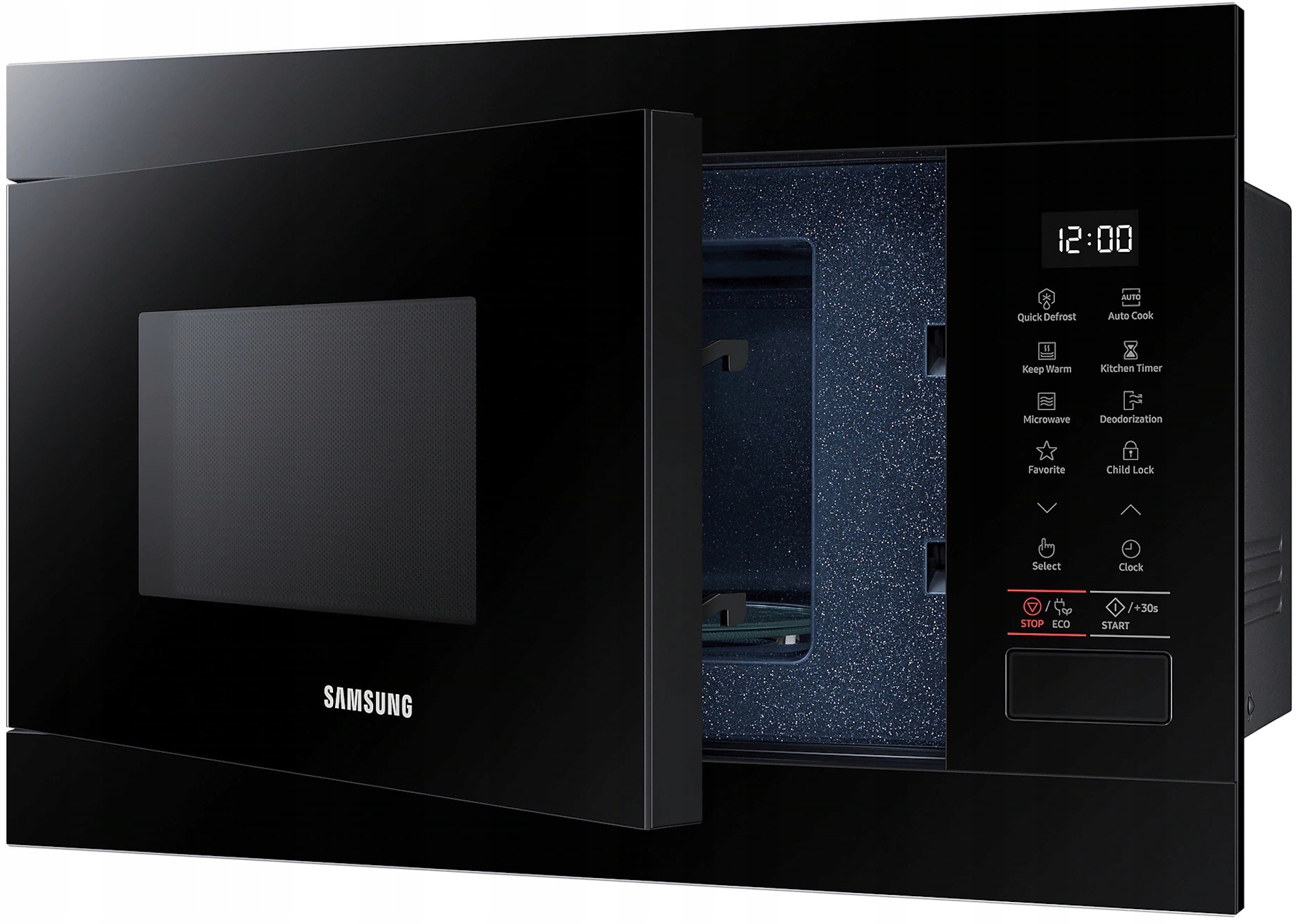 Kuchenka mikrofalowa SAMSUNG MS22T8254AB E1 22 L Kolor dominujący czarny