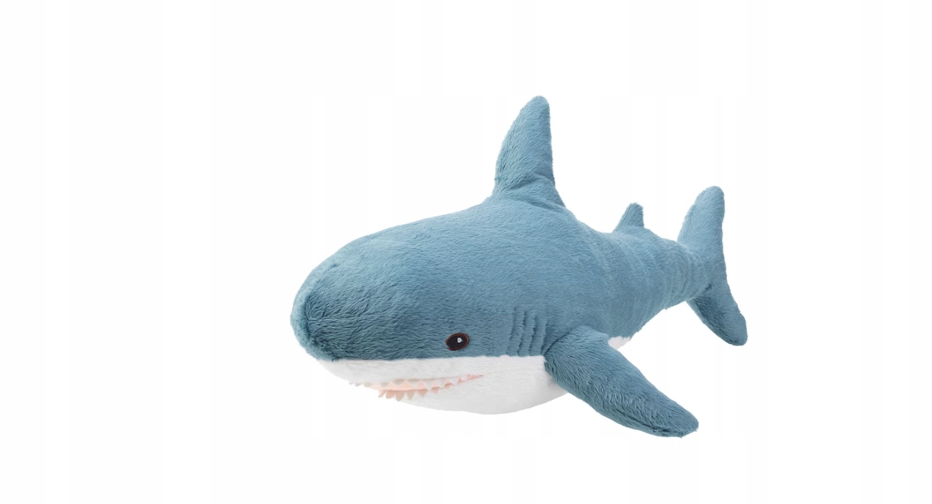 Игрушка акула из икеи рисунок