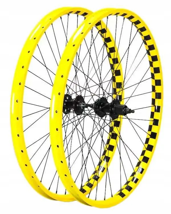 Mafiabikes Blad Geared 27.5" sada kol Wheelie Yellow Check