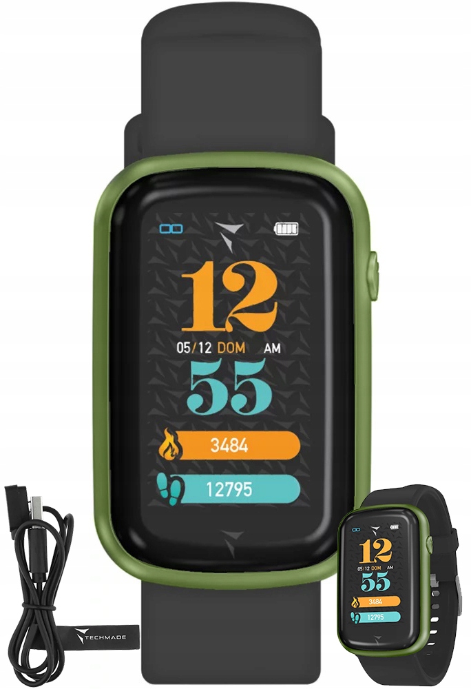 Chytré Hodinky Techmade Sportovní Multifunkční Řemínek