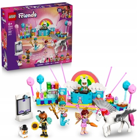 Lego Friends 42661 Převlékací ples s jednorožcem a vílou pro holčičku