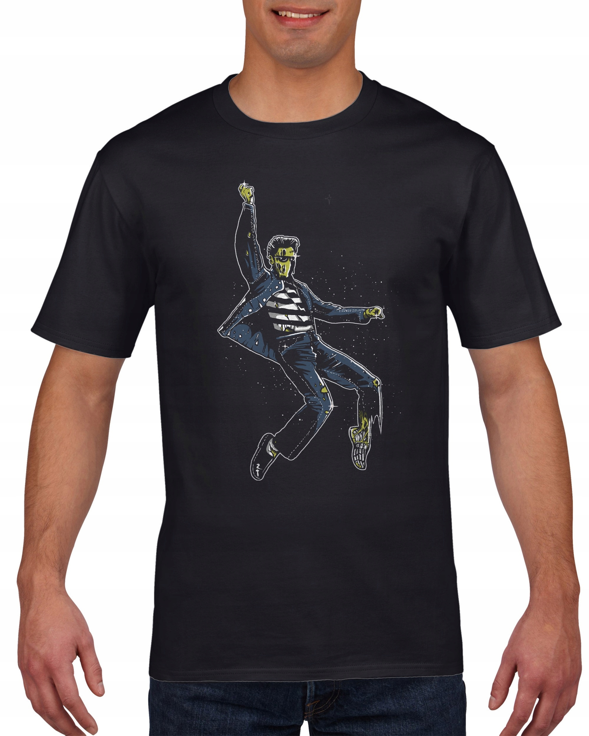 

Koszulka męska Zombie Elvis c XXL