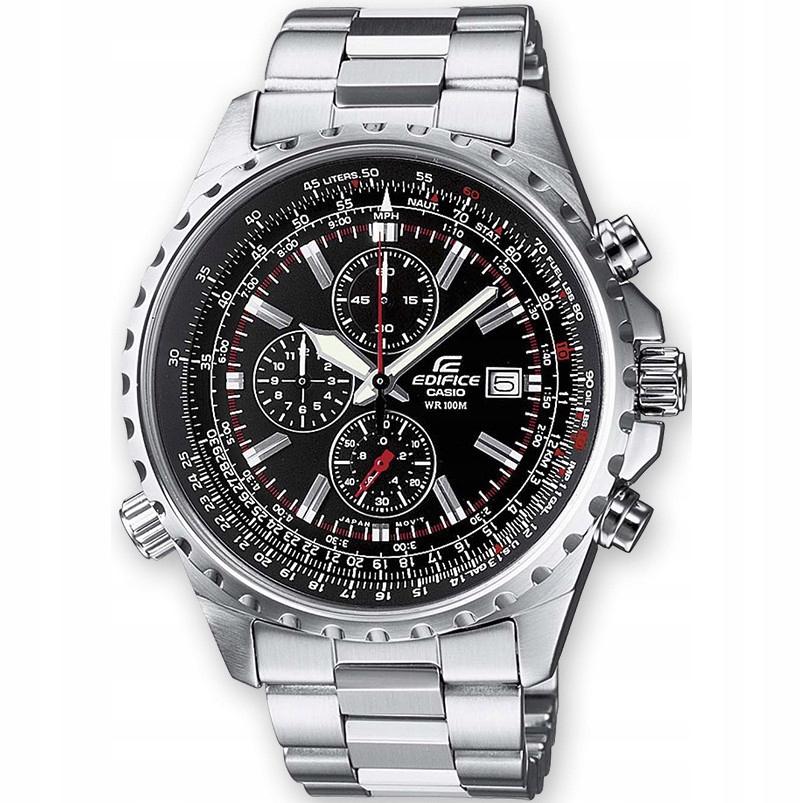 Casio Edifice EF-527D-1AVEF 100m Stříbrné