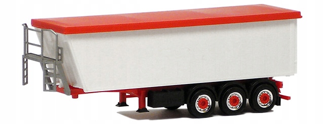 Herpa Návěs sklápěč Kempf bílý