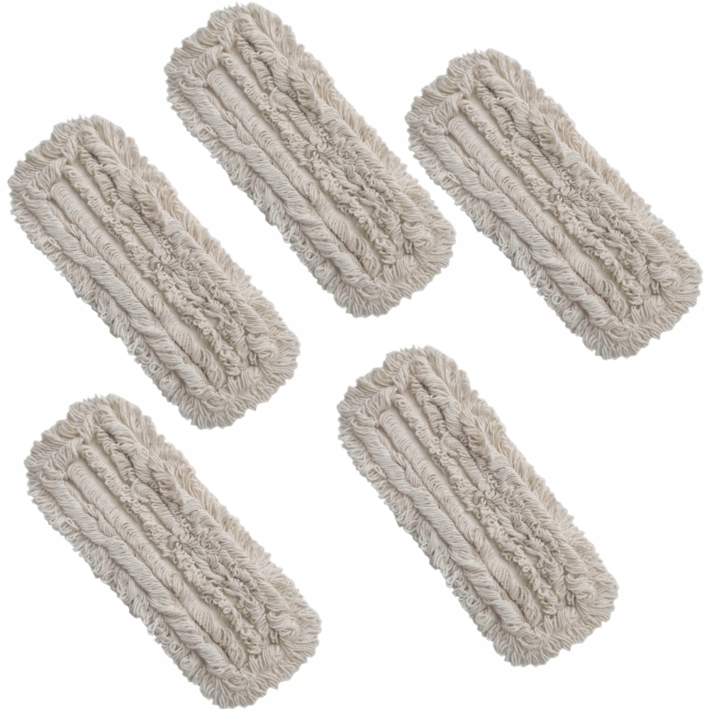 

Mop Bawełniany Typu Klips 40 CM 5 Sztuk