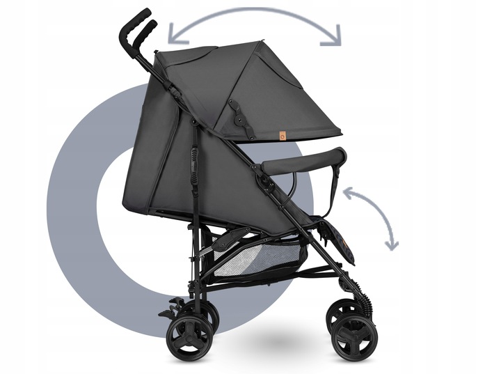 WÓZEK SPACEROWY SPACERÓWKA LEKKI SKŁADANY LIONELO ELIA Model Elia