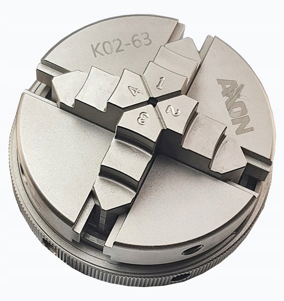 Uchwyt tokarski 4 szczękowy 50 mm samocentrujący