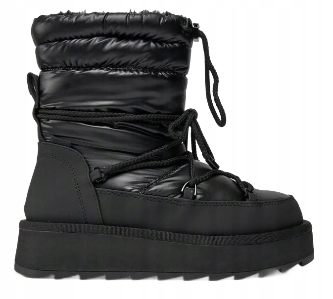 B1A1* Dámské Černé Zateplené Sněhule Tamaris 36 36 36