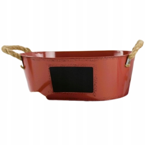 WIADERKO OSŁONKA METALOWA BALKONOWA NA ZIOŁA