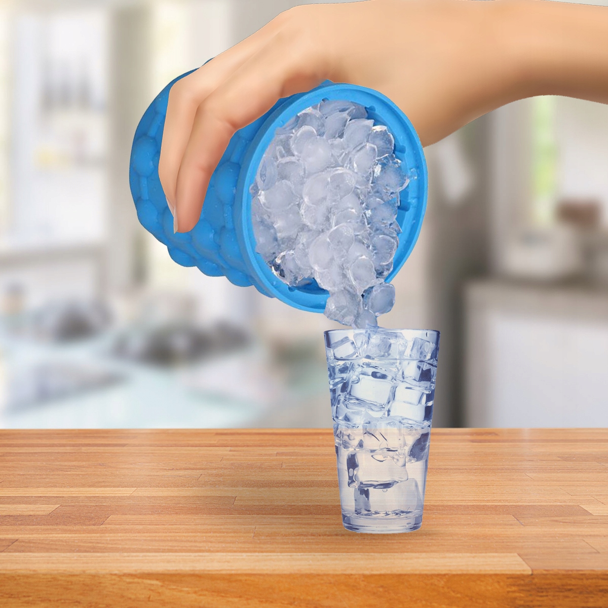 KOSTKARKA DO LODU SILIKONOWA WIADERKO NA LÓD Producent BNTrade