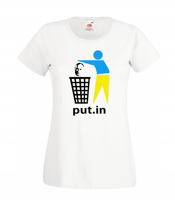 

S Koszulka Damska Putin Wojna Ukraina Zelensky